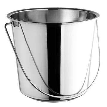 Emmer | RVS | 13L | Ø295x250(h)mm EMGA, Verzenden