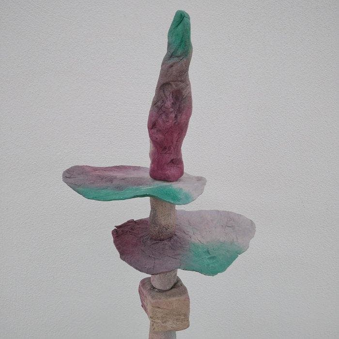Bernard Maille - sculpture céramique 65cm - pièce unique -, Antiquités & Art, Art | Peinture | Moderne