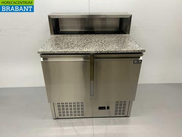 RVS Pizzawerkbank Pizzatafel Saladette 90 cm 230V Horeca, Ophalen of Verzenden