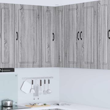 vidaXL Vaatwasserpaneel KALMAR Grijs Sonoma 57 x 57 x 100 cm, Verzenden, Nieuw