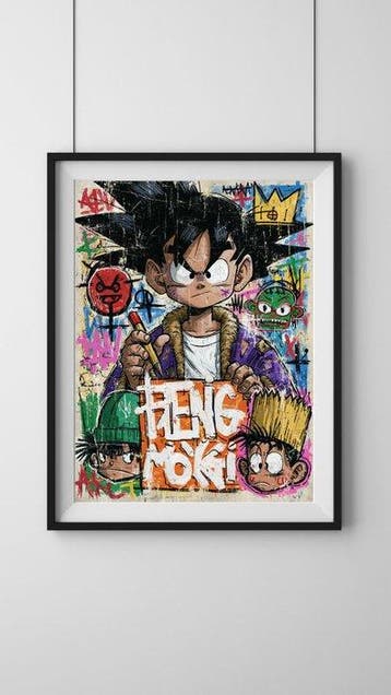 EGO - Goku Peng Noki Creator - ÉDITION UNIQUE 1/1 - Tirage, Nieuw