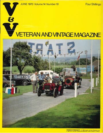 1970 VETERAN AND VINTAGE MAGAZINE 10 ENGELS, Ophalen of Verzenden