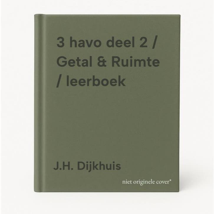 3 havo deel 2 / Getal & Ruimte / leerboek 9789001055219, Boeken, Wetenschap, Zo goed als nieuw, Verzenden