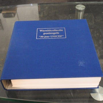 Wereld - Postzegels en brieven/fdc 50 jaar UNICEF, Postzegels en Munten, Gestempeld