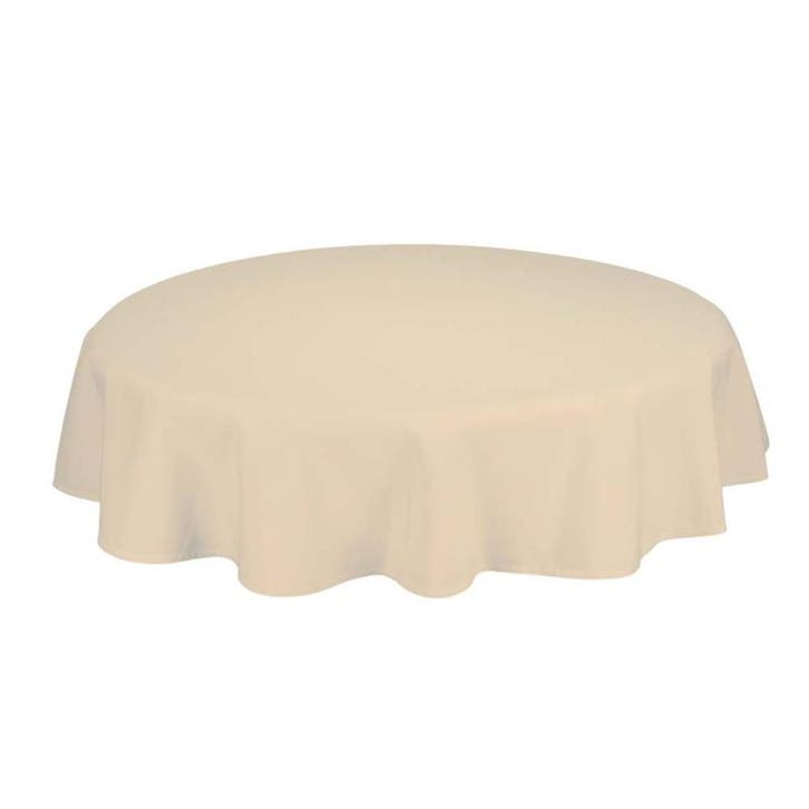 Nappe de Table Ronde Ivory Jaune 300cm Ø - Treb SP, Maison & Meubles, Cuisine | Linge de cuisine, Envoi