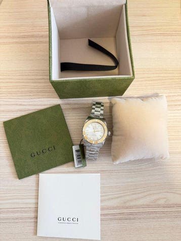 Gucci - Dive - 18kt Gold Plated - Automatic - YA136357 -