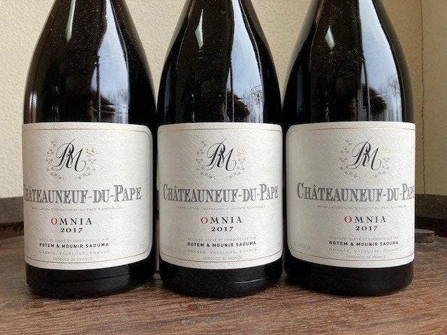 2021 Chateauneuf du Pape Omnia- Rotem & Mounir Saouma -, Verzamelen, Wijnen