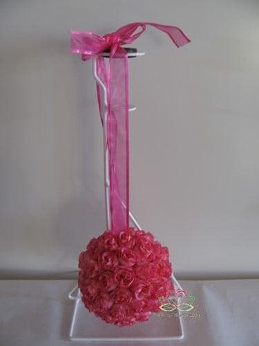 Bloemenbal Pomander RoseBall 34 Hot Pink, Hobby & Loisirs créatifs, Bricolage