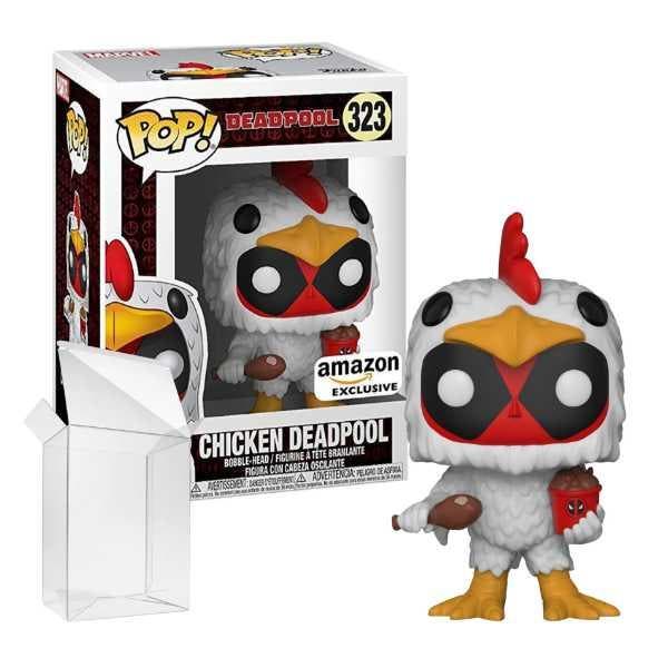 Funko Pop!  Chicken Deadpool #323 Amazon, Collections, Jouets miniatures, Envoi