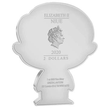 Niue. 2 Dollars 2020 1 oz $2 NZD Niue Silver DC Comics Green