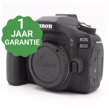 10% korting | Canon EOS 80D body | Tweedehands, Verzenden, Zo goed als nieuw, Canon