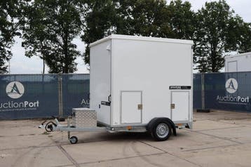 Veiling: Toiletwagen Easy Wagon 750kg, Ophalen