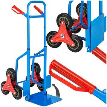 Trapsteekwagen tot 200kg - blauw, Verzenden, Nieuw