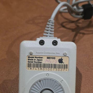 Apple Vintage Mouse (M0100) – 1st Gen (1985) – Serial #M743, Nieuw