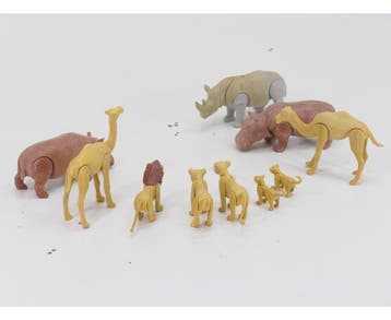 Playmobil assortiment wilde dieren #9606 (Kinderspeelgoed), Ophalen of Verzenden, Gebruikt