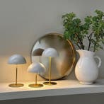 Dyberg Larsen - Tafellamp (3) - Lijn van 3 LEDs - Crème Wit