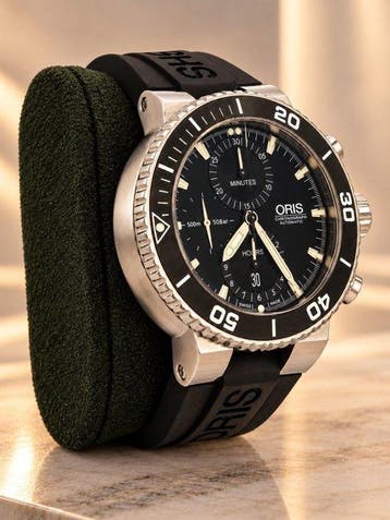 Oris - Aquis - 01 774 7655 4154-07 4 26 34EB - Heren - 2017