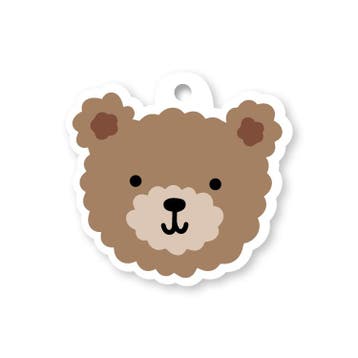 10x Cadeaulabel Little Bears - baby - geboorte - beren, Ophalen of Verzenden