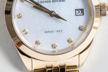Lucien Rochat - Madame - Mother of Pearl & Diamonds - 32 mm