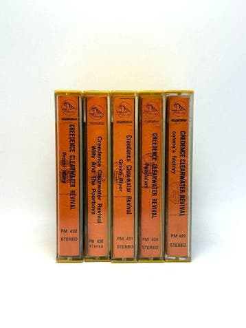 Creedence Clearwater Revival - Collection of 5 tapes -, Cd's en Dvd's, Nieuw in verpakking