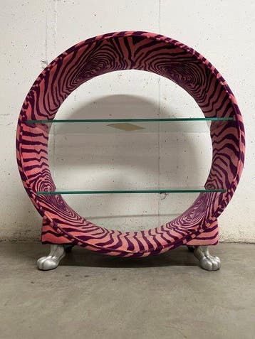 Bretz - Bibliothèque - Velours, Métal, Cristal, Nieuw