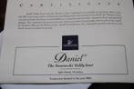 Steiff: Svarovski Daniel Kerst teddybeer 2004 - Teddybeer -