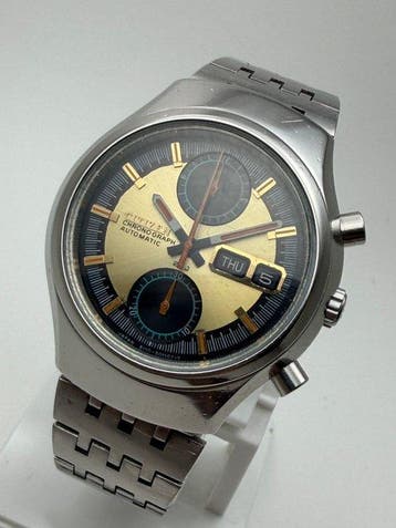 Citizen - 8110 Flyback - Helmet Case Style Automatic, Nieuw