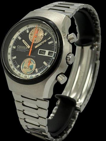 Citizen - Flyback Automatic-Vintage Chronograph-23 Jewels -, Nieuw