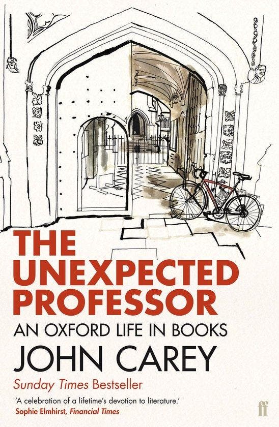 The Unexpected Professor 9780571310937 John Carey, Boeken, Taal | Engels, Gelezen, Verzenden