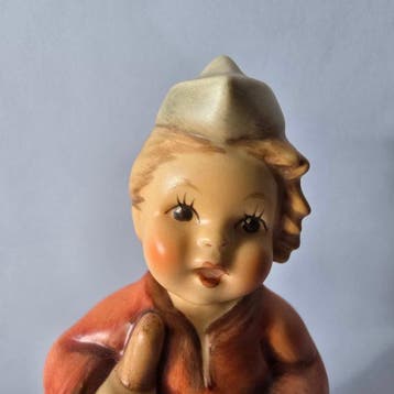 Goebel - Figurine - Hummel #2148/B - Ich möchte mitrudern /, Antiquités & Art