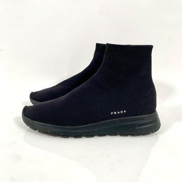 Prada Sneaker Knitted Sock Runner 4T 3478 UK 9 - Sneakers -