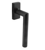 Intersteel raamkruk Jura op rechthoekig rozet zwart, Doe-het-zelf en Bouw, Ophalen of Verzenden, Nieuw