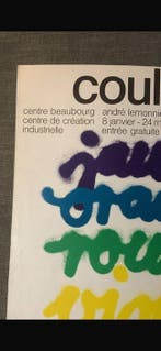 Jean Widmer - couleur - Années 1970, Antiek en Kunst, Kunst | Tekeningen en Fotografie