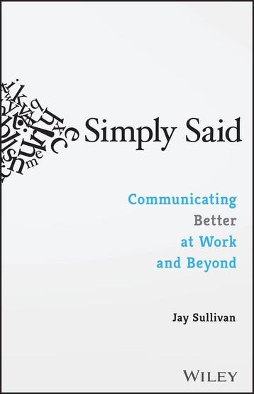 Simply Said 9781119285281 Jay Sullivan, Verzenden, Jay Sullivan