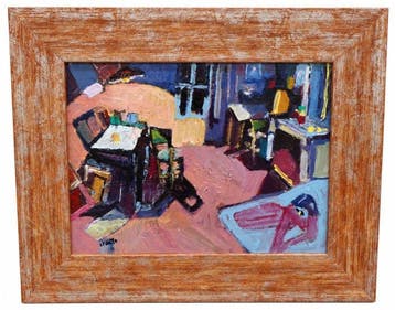 Joan Iranzo (1928-2006) - El estudio del pintor - NO RESERVE
