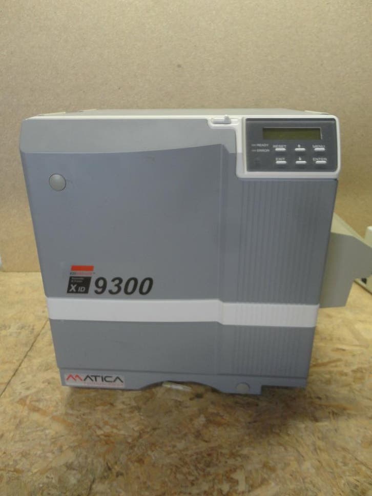 Matica XID9300 Retransfer Color Card Printer PVC ID - USB /, Informatique & Logiciels, Imprimantes, Enlèvement ou Envoi