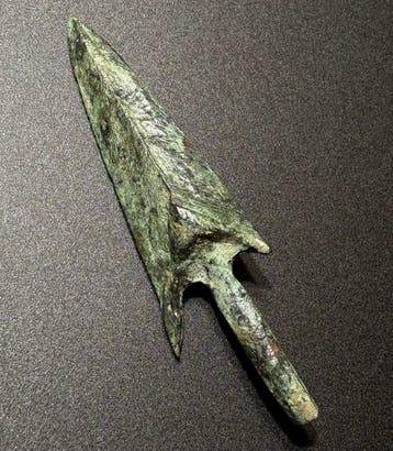 Grec ancien, hellénistique Bronze Pointe de flèche superbe,
