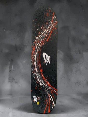 WASE - Beeldje - SKATE NIKE CUSTOM STREET - Hout