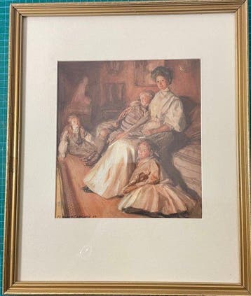 Elizabeth Earnshaw (XIX-XX) - By the Fireside