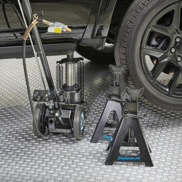 Datona Sterke krik 35 ton met set hoge assteunen 12 ton -, Auto diversen, Ophalen of Verzenden, Nieuw