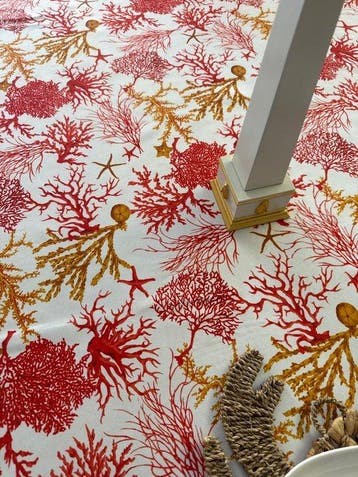 sanleuciotopquality - Nappe exclusive anti-taches couleur