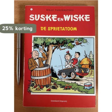 Suske en Wiske - De Sprietatoom speciale uitgave BN/De Stem, Verzenden, Wilbert van der Steen