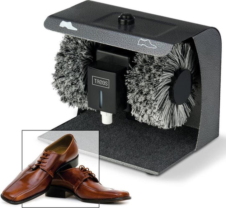 Schoenpoetsmachine elektrisch - Zwart - Trebs •, Kleding | Dames, Schoenen, Nieuw, Verzenden