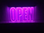 OPEN neon bord lamp LED verlichting reclame lichtbak #11 *PA, Verzenden, Nieuw