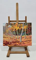 French school (XX) - NO RESERVE - Autumn forest