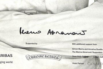Marina Abramovic - The Spirit in Any Condition Does Not