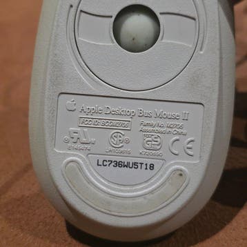 Apple Vintage Apple Desktop Bus Mouse II (ADB) – M2706 –, Nieuw