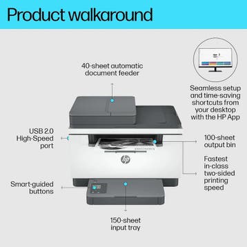 HP LaserJet M234sdw multifunctionele laserprinter, zwart-..., Ophalen of Verzenden