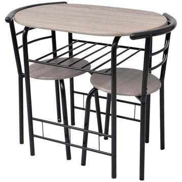 vidaXL Ontbijtbarset MDF, Verzenden