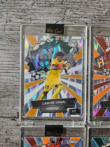 Wild Card Lamine Yamal 1/2 2/2 Serialized card, Insert card,, Nieuw